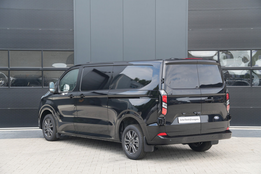 Ford Transit Custom 320 2.0 TDCI L2H1 Limited 170pk - 1+1 Stoelopstelling - 2x Schuifdeur - Adaptive Cruise - Verwarmd stuur - Blind spot - Navigati