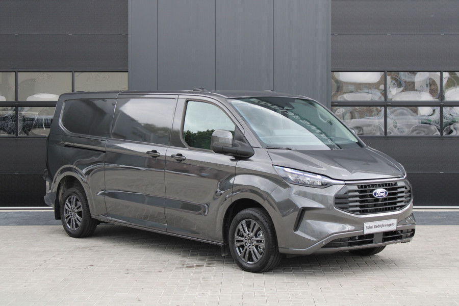 Ford Transit Custom 320 2.0 TDCI L2H1 Limited 170pk - Adaptive Cruise - Stuurwiel verwarmd - Draadloos laden - Blind spot - Navigatie - Camera - Rij