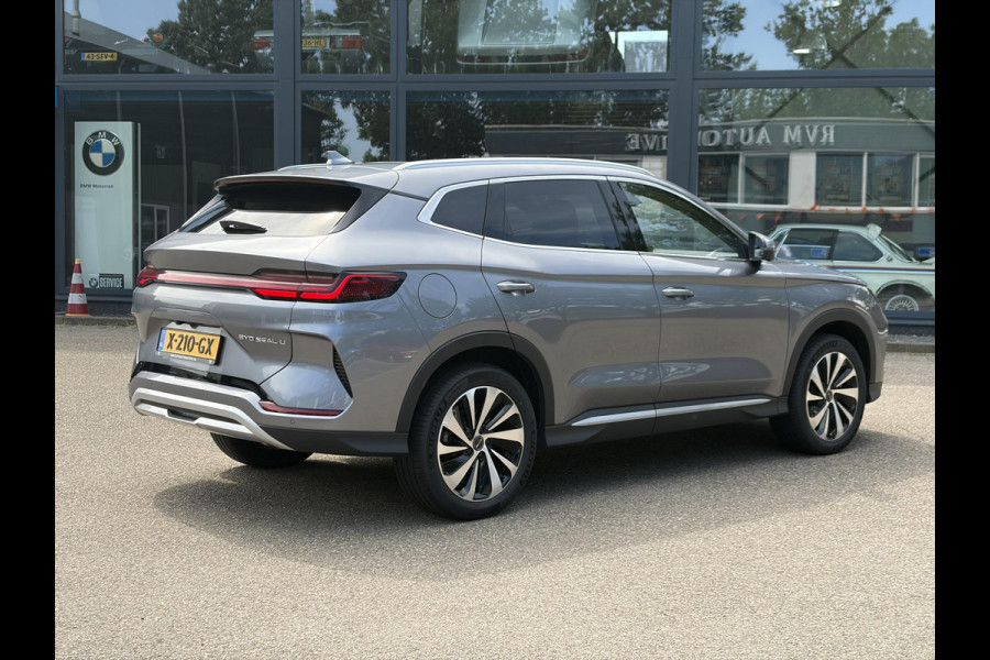 BYD SEAL U Design 87 kWh VAN €39.900,- NU VOOR SLECHTS €35.877,- Uw LENTEVOORDEEL €4.023,- | FULL OPTION| BYD GARANTIE T/M 2029| RECENT ONDERHOUD GEHAD| RIJKLAAR!| 7.000KM!|