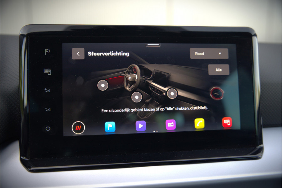 Seat Ibiza 1.5 TSI FR Business Intense Plus | Panoramadak | Stoelverwarming | Apple Carplay | Adaptive Cruise Control | Camera | Navigatie | Ambiance Verlichting | Parkeersensoren | DAB | Digitale Tellers | Dealer Onderhouden