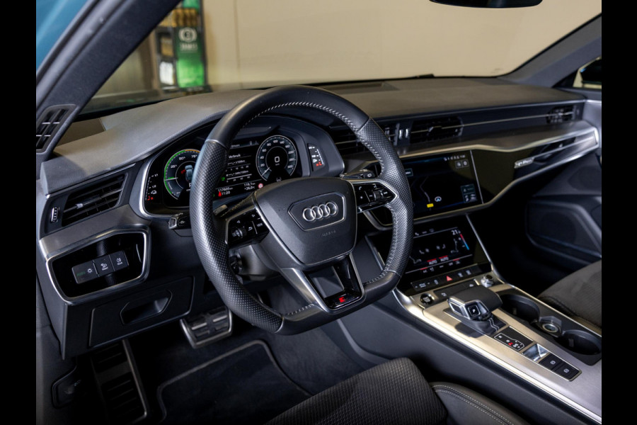 Audi A6 Avant 55 TFSI e quattro 3x S-Line Competition / 367pk / Trekhaak / B&O / Dodehoek herkenning / Adaptieve cruise control /