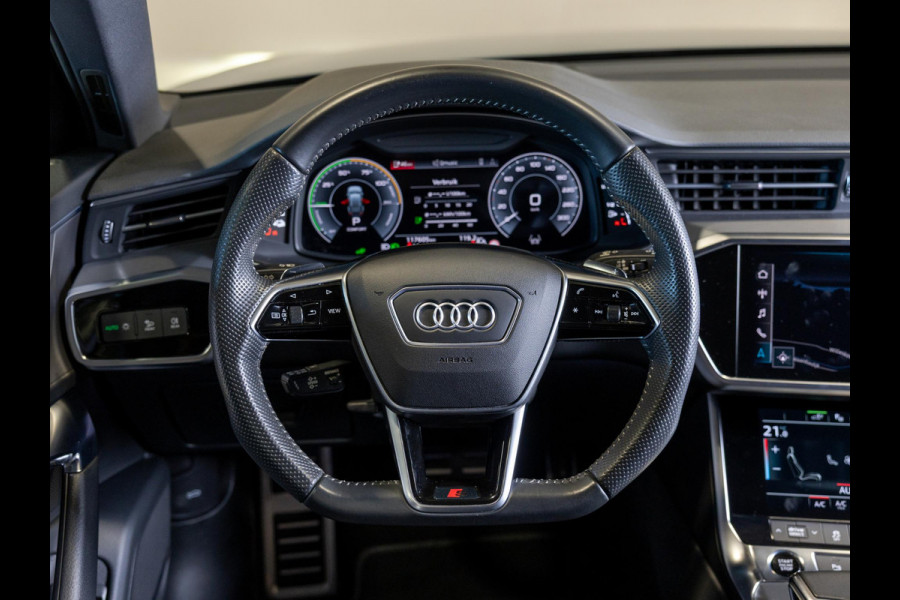 Audi A6 Avant 55 TFSI e quattro 3x S-Line Competition / 367pk / Trekhaak / B&O / Dodehoek herkenning / Adaptieve cruise control /