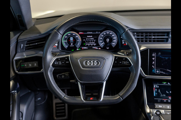 Audi A6 Avant 55 TFSI e quattro 3x S-Line Competition / 367pk / Trekhaak / B&O / Dodehoek herkenning / Adaptieve cruise control /