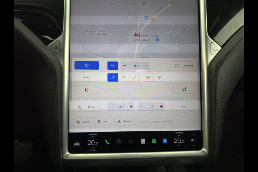 Tesla Model X 100D [ 6-Pers. ] [3-Fase-11kW] {SoH-81%} Aut. *PANO-WINDOW | AUTO-PILOT | LEATHER-FABRIC | NAVI-FULLMAP | FULL-LED | AIRSUSPENSION | DIGI-COCKPIT | CCS-FASTLOADER | KEYLESS | DAB+ | HEATED-SPORTSEATS | PRIVACY-GLASS | 20"ALU*