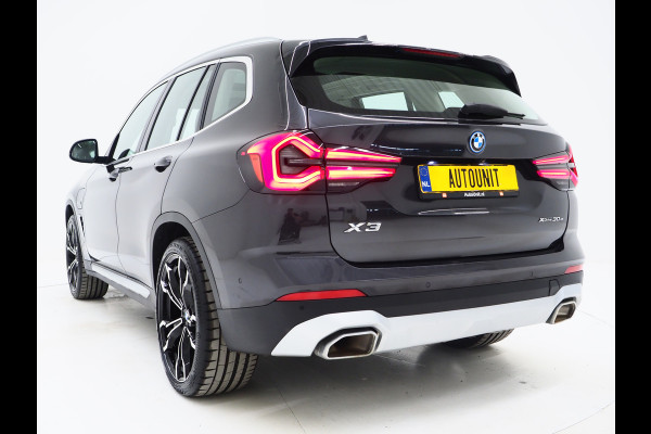 BMW X3 xDrive30e Facelift | Panoramadak | M Stuur | Leder | Trekhaak | Camera | Dodehoek | Carplay