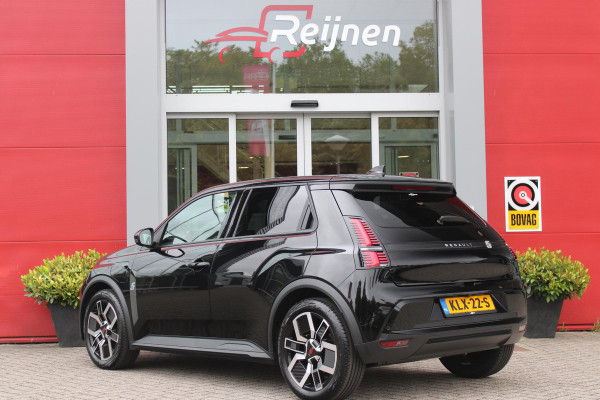 Renault 5 COMFORT RANGE TECHNO 150PK 52 kWh | PACK WINTER TECHNO: ELEKTRISCH VERWARMBARE VOORSTOELEN/ELEKTRISCH VERWARMBAAR STUURWIEL/BESTUUDERSSTOEL MET ELEKTRSCH VERSTELBARE LENDESTEUN/IN HOOGTE VERSTELBARE PASSAGIERSSTOEL | LICHTMETALEN VELGEN 18" | ADAPTIVE CRUISE CONTROL | FULL LED KOPLAMPEN MET FRANSE VLAG | ELEKTRTISCH INKLABARE EN VERWARMBARE BUITENSPIEGELS | ACHTERUITRIJ CAMERA | SFEER VERLICHTING | GOOGLE MAPS NAVIGATIE | DRAADLOZE TELEFOONLADER | PRIVACY GLASS | 100KW SNELLAAD FUNCTIE | DRAADLOZE APPLE CARPLAY/ANDROID AUTO | DAB+ RADIO |