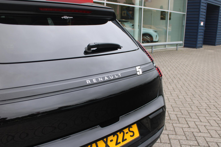 Renault 5 COMFORT RANGE TECHNO 150PK 52 kWh | PACK WINTER TECHNO: ELEKTRISCH VERWARMBARE VOORSTOELEN/ELEKTRISCH VERWARMBAAR STUURWIEL/BESTUUDERSSTOEL MET ELEKTRSCH VERSTELBARE LENDESTEUN/IN HOOGTE VERSTELBARE PASSAGIERSSTOEL | LICHTMETALEN VELGEN 18" | ADAPTIVE CRUISE CONTROL | FULL LED KOPLAMPEN MET FRANSE VLAG | ELEKTRTISCH INKLABARE EN VERWARMBARE BUITENSPIEGELS | ACHTERUITRIJ CAMERA | SFEER VERLICHTING | GOOGLE MAPS NAVIGATIE | DRAADLOZE TELEFOONLADER | PRIVACY GLASS | 100KW SNELLAAD FUNCTIE | DRAADLOZE APPLE CARPLAY/ANDROID AUTO | DAB+ RADIO |