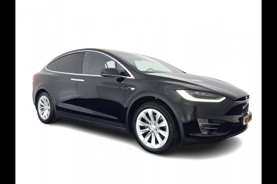 Tesla Model X 100D [ 6-Pers. ] [3-Fase-11kW] {SoH-81%} Aut. *PANO-WINDOW | AUTO-PILOT | LEATHER-FABRIC | NAVI-FULLMAP | FULL-LED | AIRSUSPENSION | DIGI-COCKPIT | CCS-FASTLOADER | KEYLESS | DAB+ | HEATED-SPORTSEATS | PRIVACY-GLASS | 20"ALU*