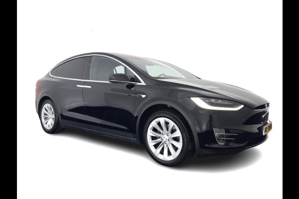 Tesla Model X 100D [ 6-Pers. ] [3-Fase-11kW] {SoH-81%} Aut. *PANO-WINDOW | AUTO-PILOT | LEATHER-FABRIC | NAVI-FULLMAP | FULL-LED | AIRSUSPENSION | DIGI-COCKPIT | CCS-FASTLOADER | KEYLESS | DAB+ | HEATED-SPORTSEATS | PRIVACY-GLASS | 20"ALU*