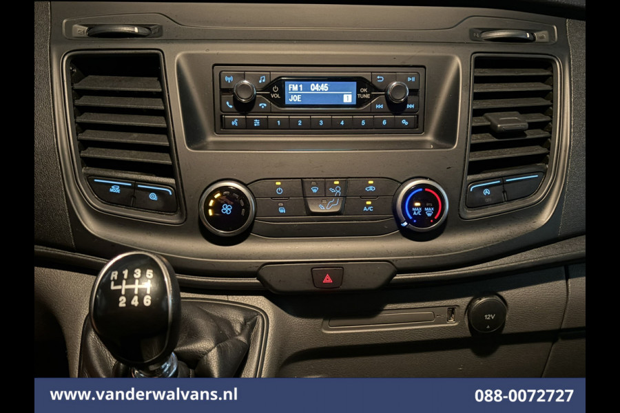Ford Transit 2.0 TDCI 130pk Bakwagen 232cm Hoog Laadklep Zijdeur Euro6 Airco | Lat om Lat betimmering Bijrijdersbank, 904kg laadvermogen