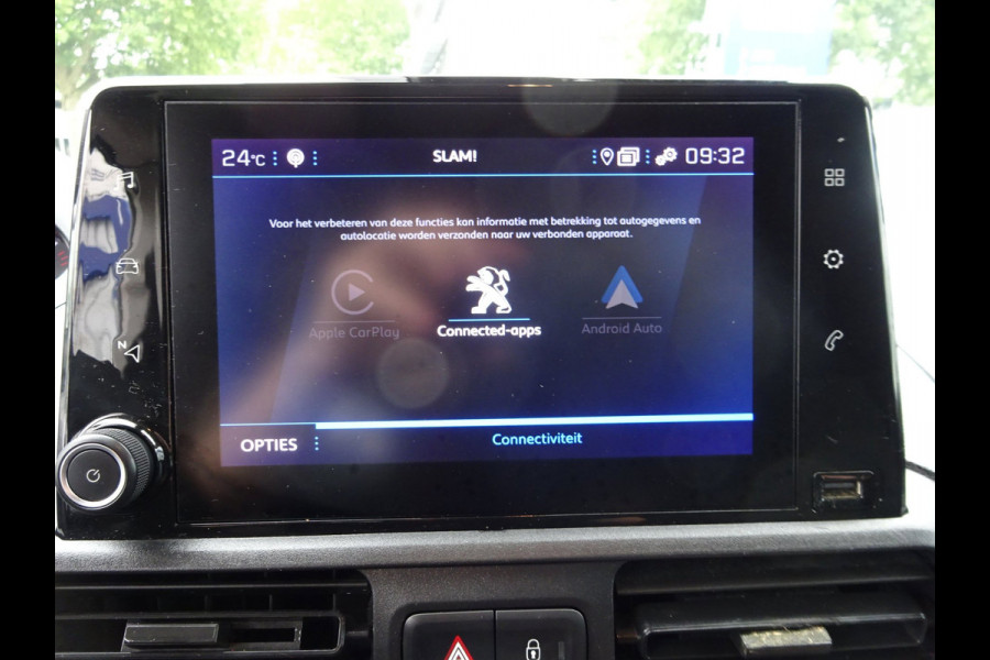 Peugeot Partner 1.2 PureTech Pro BENZINE AIRCO NAVI CRUISE CONTROL PDC SCHUIFDEUR