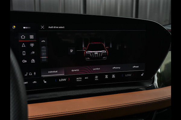 Audi Q6 e-tron Launch edition 83 kWh | Panoramadak | 360 Camera | B&O | HUD | Luchtvering | Ambiance Interieur | Stuur- Stoelverwarming | Memory Seats |