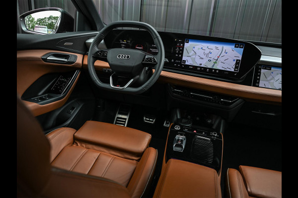 Audi Q6 e-tron Launch edition 83 kWh | Panoramadak | 360 Camera | B&O | HUD | Luchtvering | Ambiance Interieur | Stuur- Stoelverwarming | Memory Seats |