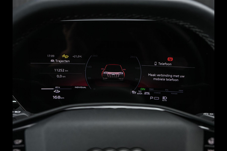 Audi Q6 e-tron Launch edition 83 kWh | Panoramadak | 360 Camera | B&O | HUD | Luchtvering | Ambiance Interieur | Stuur- Stoelverwarming | Memory Seats |