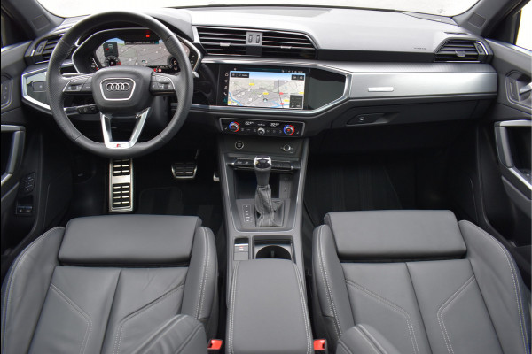 Audi Q3 Sportback 45 TFSI e S-Line 245 Pk Pano Memory Sfeer Keyless Vol Leder 360 Camera 20 Inch
