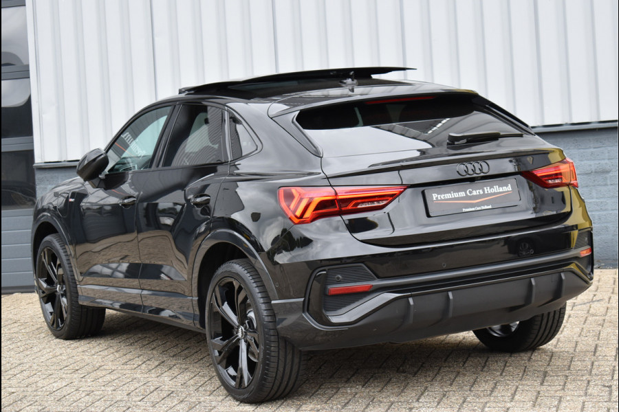 Audi Q3 Sportback 45 TFSI e S-Line 245 Pk Pano Memory Sfeer Keyless Vol Leder 360 Camera 20 Inch