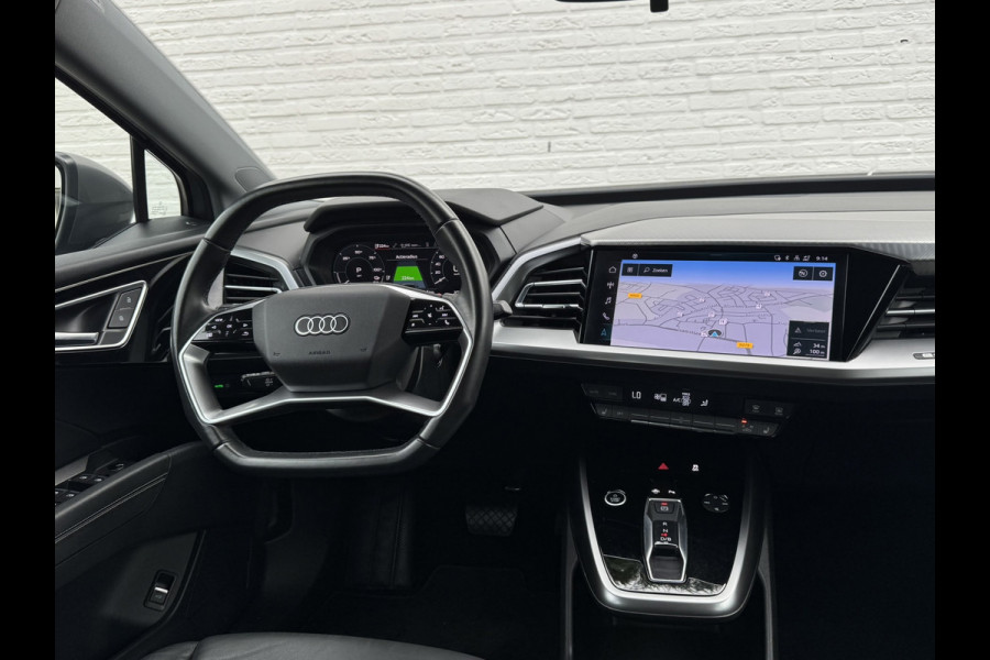 Audi Q4 e-tron 35 Launch edition 55 kWh SOH 91% Navi Carplay Leder Stoelverw All-Season banden PDC V+A Clima