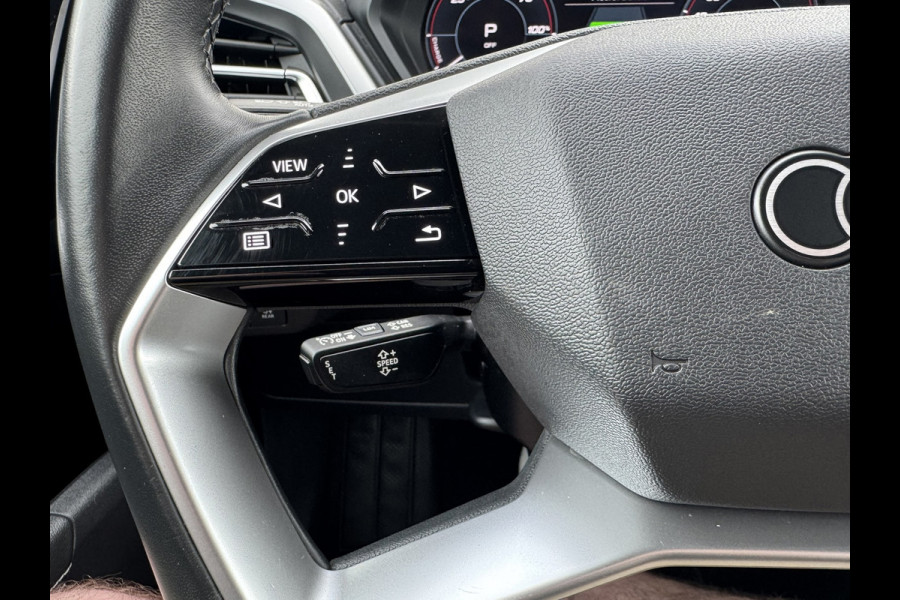 Audi Q4 e-tron 35 Launch edition 55 kWh SOH 91% Navi Carplay Leder Stoelverw All-Season banden PDC V+A Clima