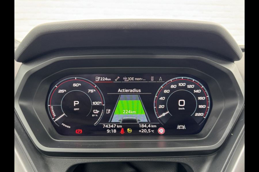 Audi Q4 e-tron 35 Launch edition 55 kWh SOH 91% Navi Carplay Leder Stoelverw All-Season banden PDC V+A Clima