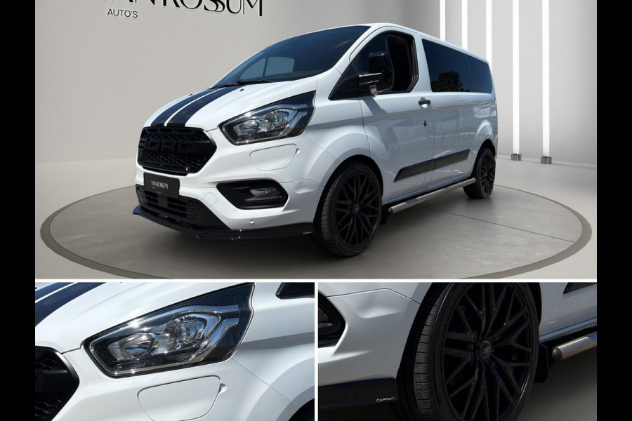 Ford Transit Custom 320 1.0 EcoBoost L1H1 PHEV VR-Edition 9 persoons | Incl BTW /BPM | 20" | Extra Getint | Spoilers | Raptor | Stoelvw | Parksensors |