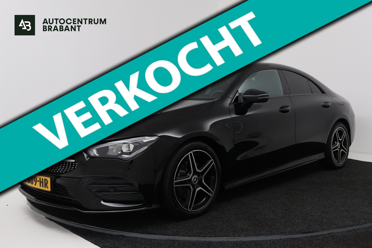Mercedes-Benz CLA-Klasse 180 Business Solution AMG (SFEERVERLICHTING, STOELVERWARMING, NAVIGATIE, CRUISE CONTROL, PARKEERSENSOREN)