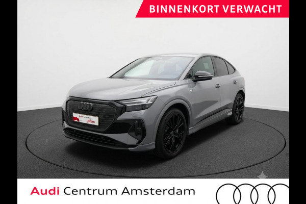Audi Q4 Sportback e-tron 40 S edition 77 kWh 204pk | Lederen bekleding | 20 inch Lichtmetalen velgen | Parkeercamera | Matrix Led |