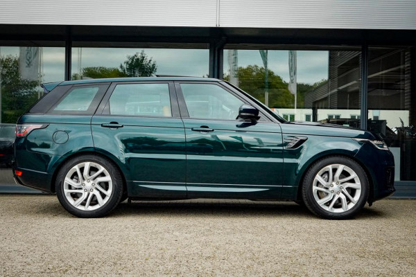 Land Rover Range Rover Sport 2.0 P400e HSE Dynamic / SVO British Racing Green / Pano / Drive Pro / Trekhaak / Incl BTW
