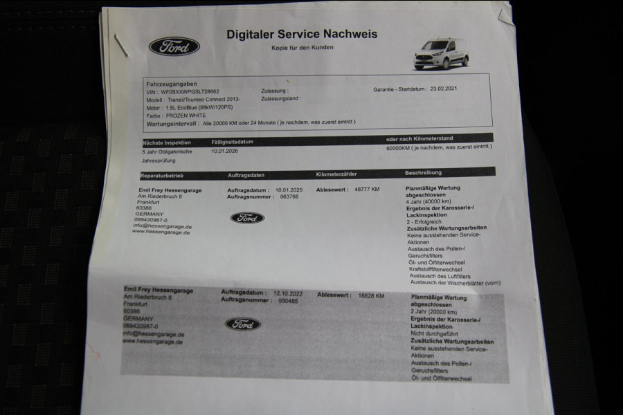 Ford Transit Connect 1.5 EcoBlue L2 Limited / Automaat / Camera / LMV