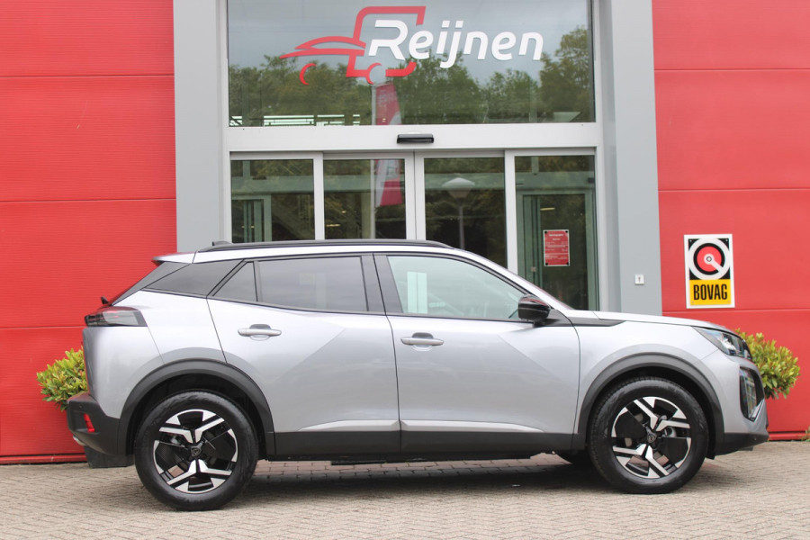 Peugeot 2008 1.2 100PK ALLURE | ACHTERUITRIJ CAMERA | NAVIGATIE | DRAADLOZE APPLE CARPLAY/ANDROID AUTO | PARKEERSENSOREN VOOR + ACHTER | CRUISE CONTROL | DAB+ RADIO | CLIMATE CONTROL | 17" LICHTMETALEN VELGEN | UNIEKE KM STAND! |