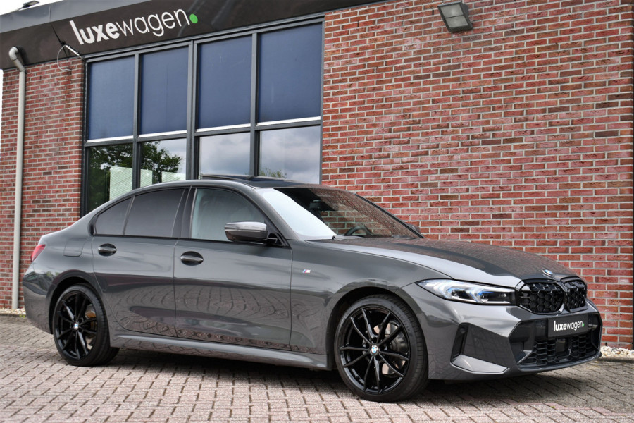 BMW 3-serie 320i M-Sport LCI-2 Pano ACC 360 HUD 19inch El-klep