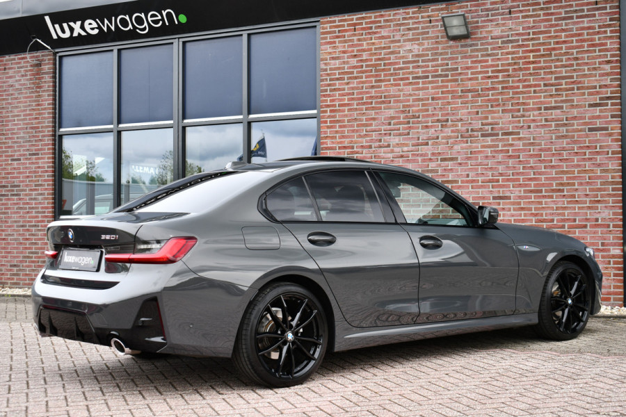 BMW 3-serie 320i M-Sport LCI-2 Pano ACC 360 HUD 19inch El-klep