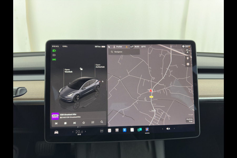 Tesla Model 3 Standard RWD Plus 60 kWh [3-Fase-11kW] (INCL-BTW) Aut. *PANO | AUTOPILOT | LEATHER | KEYLESS | FULL-LED | MEMORY-PACK | TOPVIEW | DAB | CARPLAY | DIGI-COCKPIT | LANE-ASSIST | HEATED- COMFORTSEATS | 19"ALU*