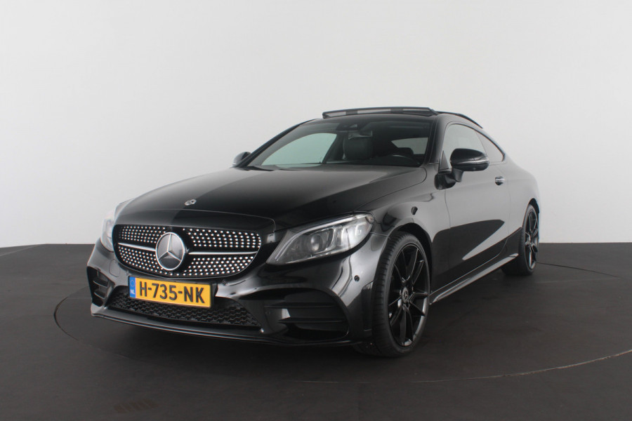 Mercedes-Benz C-Klasse Coupé 300 Premium AMG Plus Pack > 258pk/Pano.Schuif/Burmester/Standkachel/Sfeerverlichting....