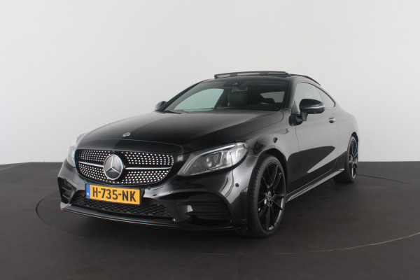 Mercedes-Benz C-Klasse Coupé 300 Premium AMG Plus Pack > 258pk/Pano.Schuif/Burmester/Standkachel/Sfeerverlichting....