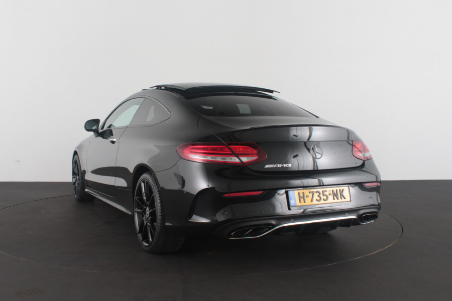 Mercedes-Benz C-Klasse Coupé 300 Premium AMG Plus Pack > 258pk/Pano.Schuif/Burmester/Standkachel/Sfeerverlichting....