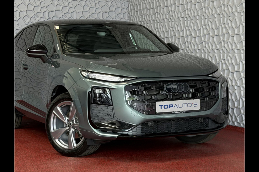 Audi Q3 Sportback 35 TFSI S-EDITION HYBRID ZONDER STEKKER PANO SCHUIFDAK TREKHAAK ELEK.KLEP