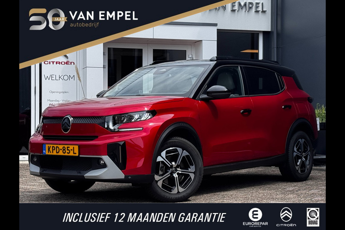 Citroën C3 Aircross 1.2 Hybrid 145pk Max | Camera | PDC voor + achter | Stoel + Stuurverwarming | Adaptive Cruise