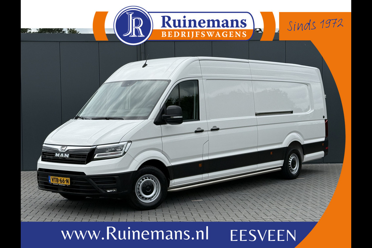 MAN TGE 35 2.0 177 PK DSG AUTOMAAT HIGHLINE++ / L5H3 / LED / 2x SCHUIFDEUR / ZEER NETJES!! / CAMERA / ECC / GEVEERDE STOELEN / BLINDSPOT