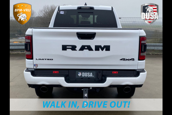 Dodge Ram 1500 | Limited | 5.7L HEMI | 4X4 Night Edition | Panoramadak  | Luchtvering | BPM VRIJ Getoonde accessoires zijn verkrijgbaar tegen meerprijs