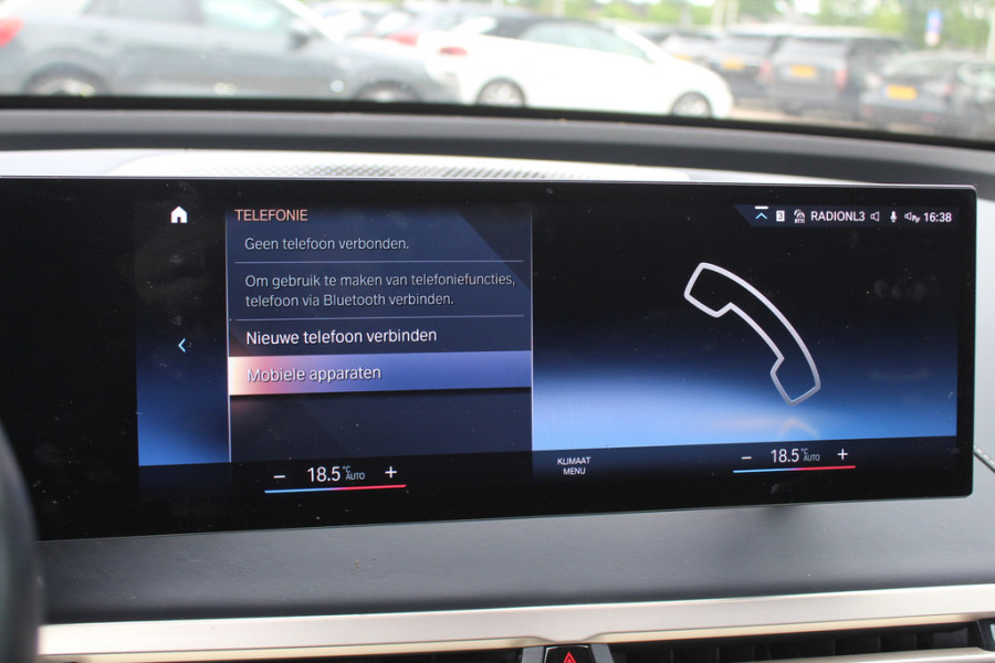 BMW iX xDrive40 High Exe. M Sport 77 kWh / SoH 97,1% / 360Camera / Head-up / Keyless / Softclose / 20'' / ACC / Laser LED / Navigatie / Stoelverwarming+Stuurverwarming / Stoelventilaite