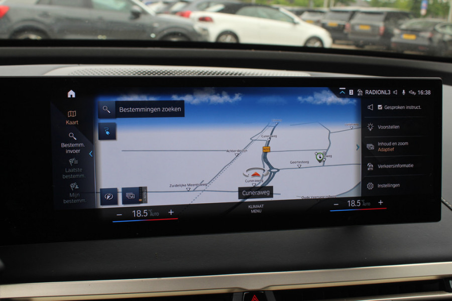 BMW iX xDrive40 High Exe. M Sport 77 kWh / SoH 97,1% / 360Camera / Head-up / Keyless / Softclose / 20'' / ACC / Laser LED / Navigatie / Stoelverwarming+Stuurverwarming / Stoelventilaite