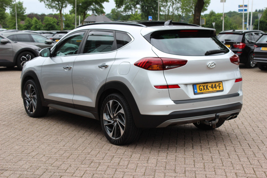 Hyundai Tucson 1.6 T-GDI Premium / Full option! / Panoramadak / 360Camera / Leder / Keyless / 19'' / CarPlay / Stoelventilatie+Verwarming / Stuurverwarmd / Dodehoek / DAB / ACC