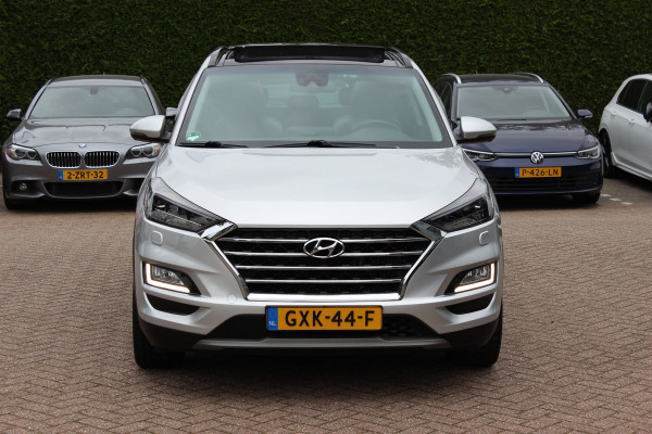 Hyundai Tucson 1.6 T-GDI Premium / Full option! / Panoramadak / 360Camera / Leder / Keyless / 19'' / CarPlay / Stoelventilatie+Verwarming / Stuurverwarmd / Dodehoek / DAB / ACC