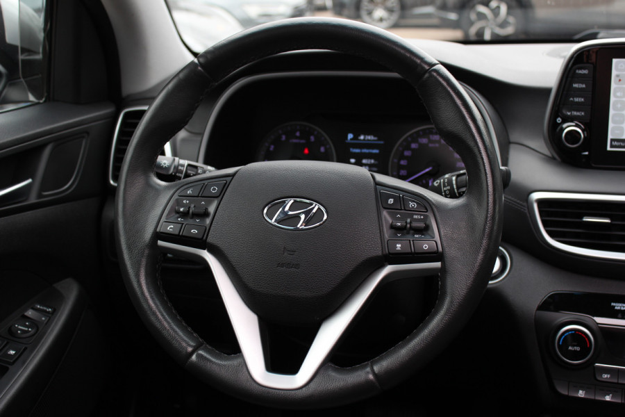 Hyundai Tucson 1.6 T-GDI Premium / Full option! / Panoramadak / 360Camera / Leder / Keyless / 19'' / CarPlay / Stoelventilatie+Verwarming / Stuurverwarmd / Dodehoek / DAB / ACC