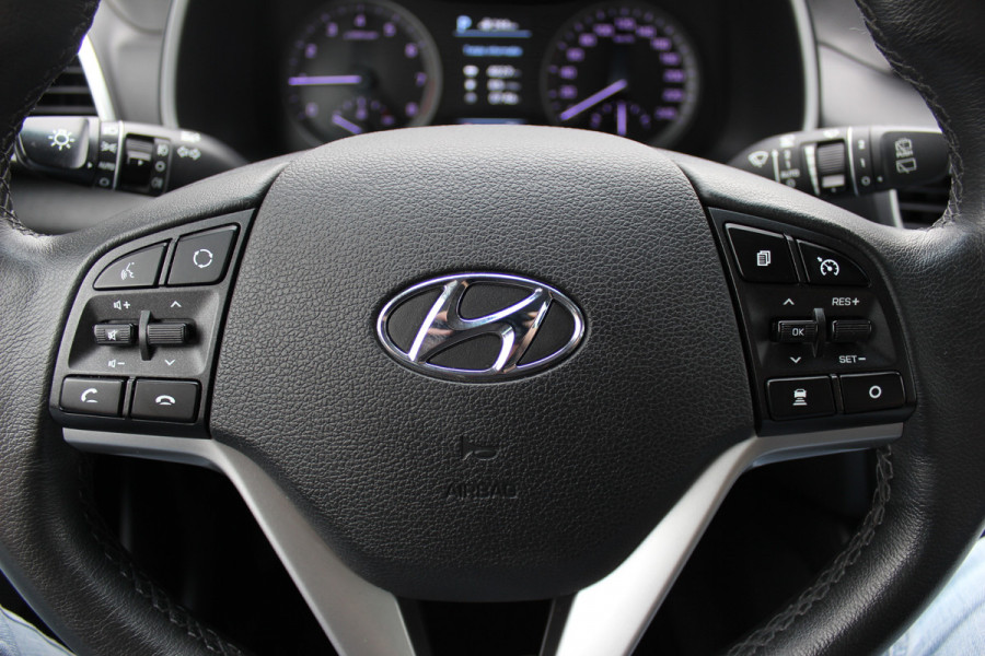 Hyundai Tucson 1.6 T-GDI Premium / Full option! / Panoramadak / 360Camera / Leder / Keyless / 19'' / CarPlay / Stoelventilatie+Verwarming / Stuurverwarmd / Dodehoek / DAB / ACC
