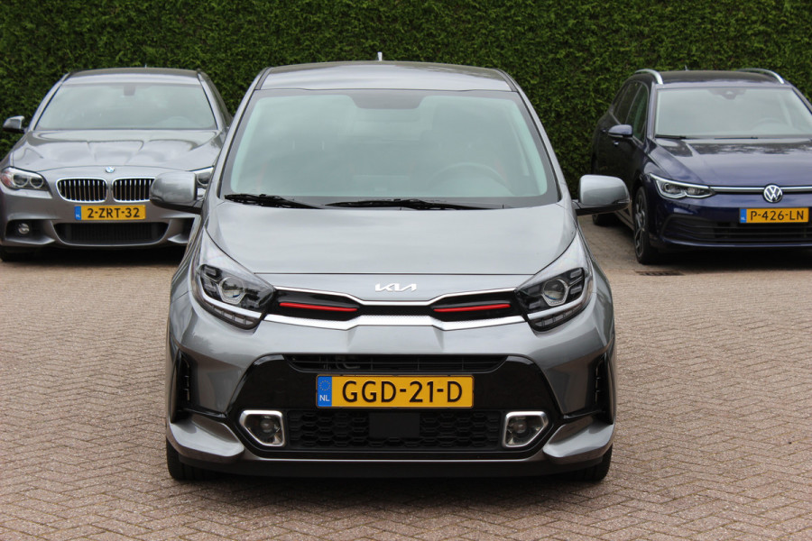 Kia Picanto 1.0 DPi GT-Line / NL Auto! / 1e Eign. / Camera / CarPlay / Keyless / Leder / 15'' / DAB / Cruise Control
