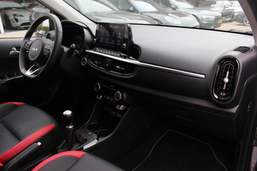 Kia Picanto 1.0 DPi GT-Line / NL Auto! / 1e Eign. / Camera / CarPlay / Keyless / Leder / 15'' / DAB / Cruise Control