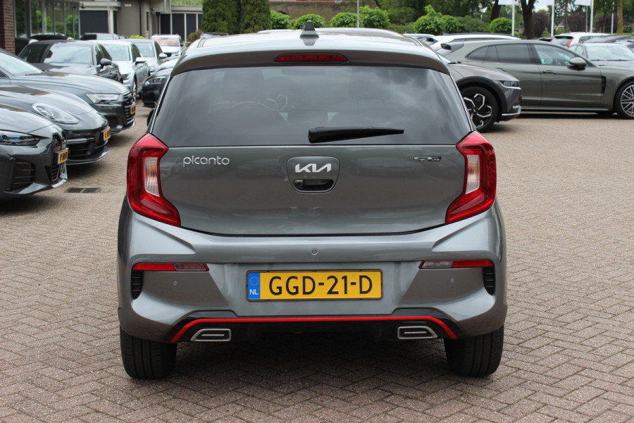 Kia Picanto 1.0 DPi GT-Line / NL Auto! / 1e Eign. / Camera / CarPlay / Keyless / Leder / 15'' / DAB / Cruise Control