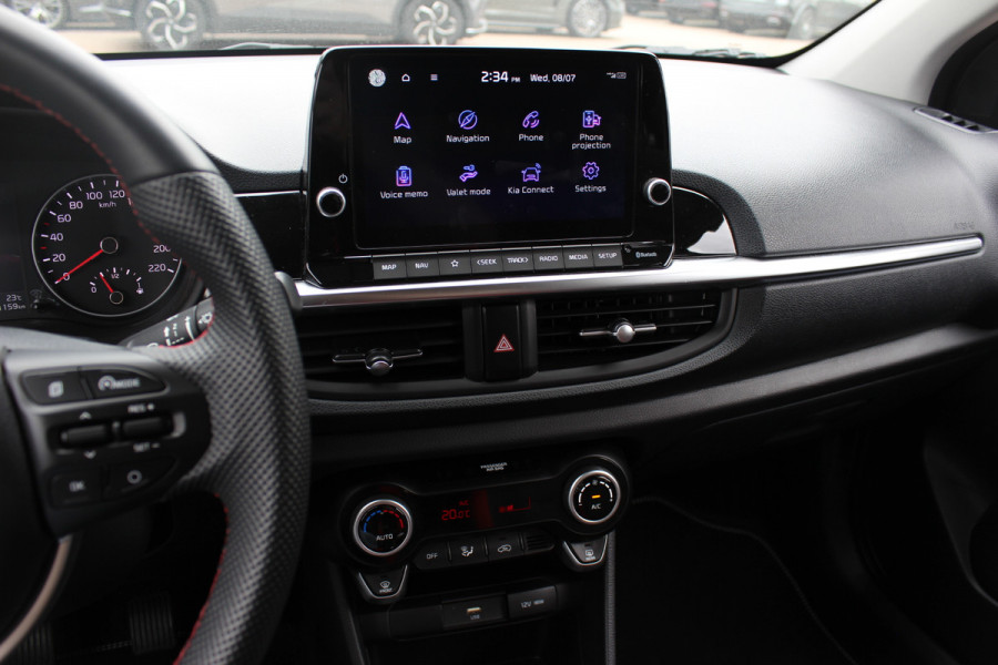 Kia Picanto 1.0 DPi GT-Line / NL Auto! / 1e Eign. / Camera / CarPlay / Keyless / Leder / 15'' / DAB / Cruise Control