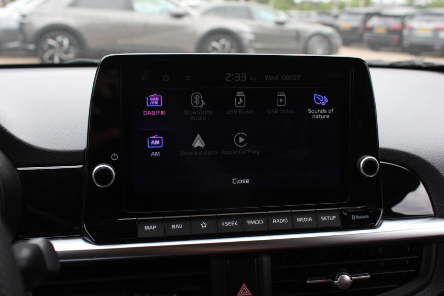 Kia Picanto 1.0 DPi GT-Line / NL Auto! / 1e Eign. / Camera / CarPlay / Keyless / Leder / 15'' / DAB / Cruise Control